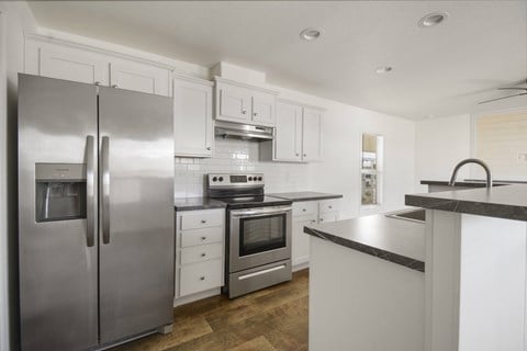 Floor plan for 3 beds, 2 baths, 1056 sqft